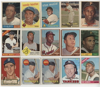 1952-1970s Topps and Assorted Brands Original Owner Multi-Sports Collection (13,750+) Including Hundreds of Hall of Famers